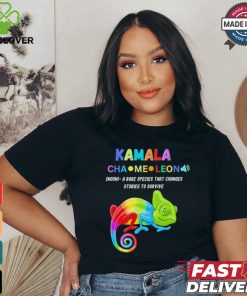 Kamala Chameleon a rare species that changes stories to survive shirt