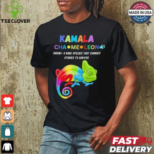 Kamala Chameleon a rare species that changes stories to survive shirt