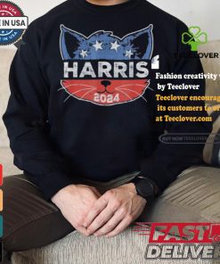 Kamala Harris 2024 Button Cat Face For Cat Lady Kamala Lover T shirt 3 Kamala Harris 2024 Button Cat Face For Cat Lady Kamala Lover T shirt