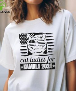 Kamala Harris 2024 Cat Lady Voting Cats Feminine Funny Women T hoodie, sweater, longsleeve, shirt v-neck, t-shirt