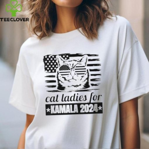 Kamala Harris 2024 Cat Lady Voting Cats Feminine Funny Women T hoodie, sweater, longsleeve, shirt v-neck, t-shirt