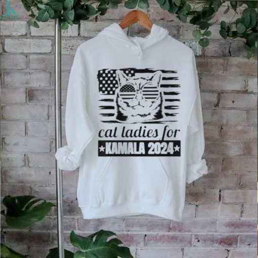 Kamala Harris 2024 Cat Lady Voting Cats Feminine Funny Women T hoodie, sweater, longsleeve, shirt v-neck, t-shirt