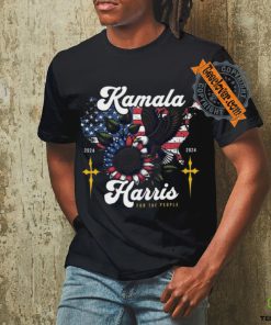 Kamala Harris 2024 For The People Madam President Eagle US Flag Shirt