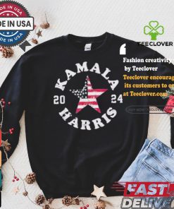 Kamala Harris 2024 President American Flag Vote Kamala T shirt