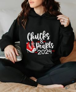 Kamala Harris 2024 chucks and pearls hoodie, sweater, longsleeve, shirt v-neck, t-shirt