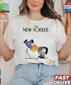 Kamala Harris And Donald Trump Peanuts The New Yorker Tee Shirt