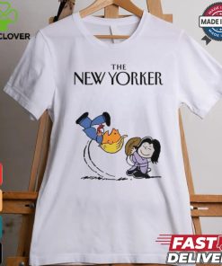 Kamala Harris And Donald Trump Peanuts The New Yorker Tee Shirt