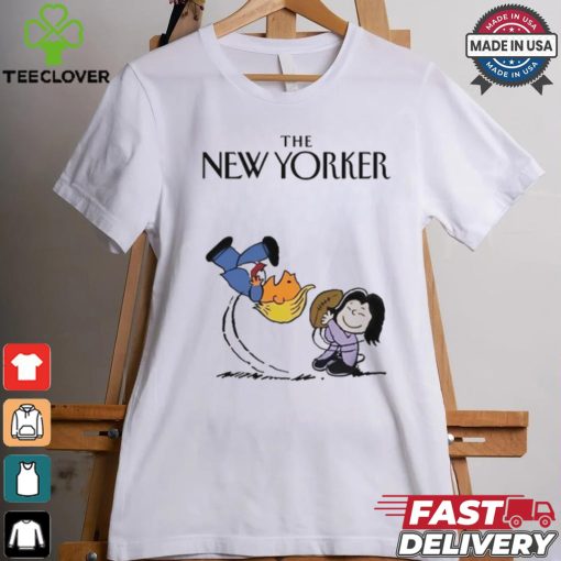 Kamala Harris And Donald Trump Peanuts The New Yorker Tee Shirt