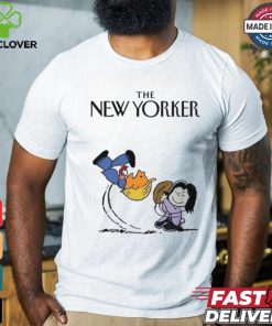 Kamala Harris And Donald Trump Peanuts The New Yorker Tee Shirt