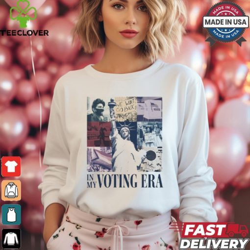 Kamala Harris And Tim Walz’S In My Voting Era Ts Shirt
