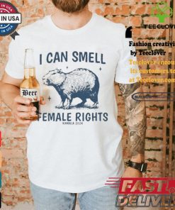 Kamala Harris Capybara I Can Smell Female Rights Support Kamala 2024 T shirt 1 Kamala Harris Capybara I Can Smell Female Rights Support Kamala 2024 T shirt