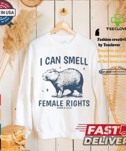 Kamala Harris Capybara I Can Smell Female Rights Support Kamala 2024 T shirt 3 Kamala Harris Capybara I Can Smell Female Rights Support Kamala 2024 T shirt