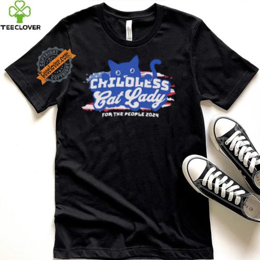 Kamala Harris Childless cat lady for the people 2024 Shirt