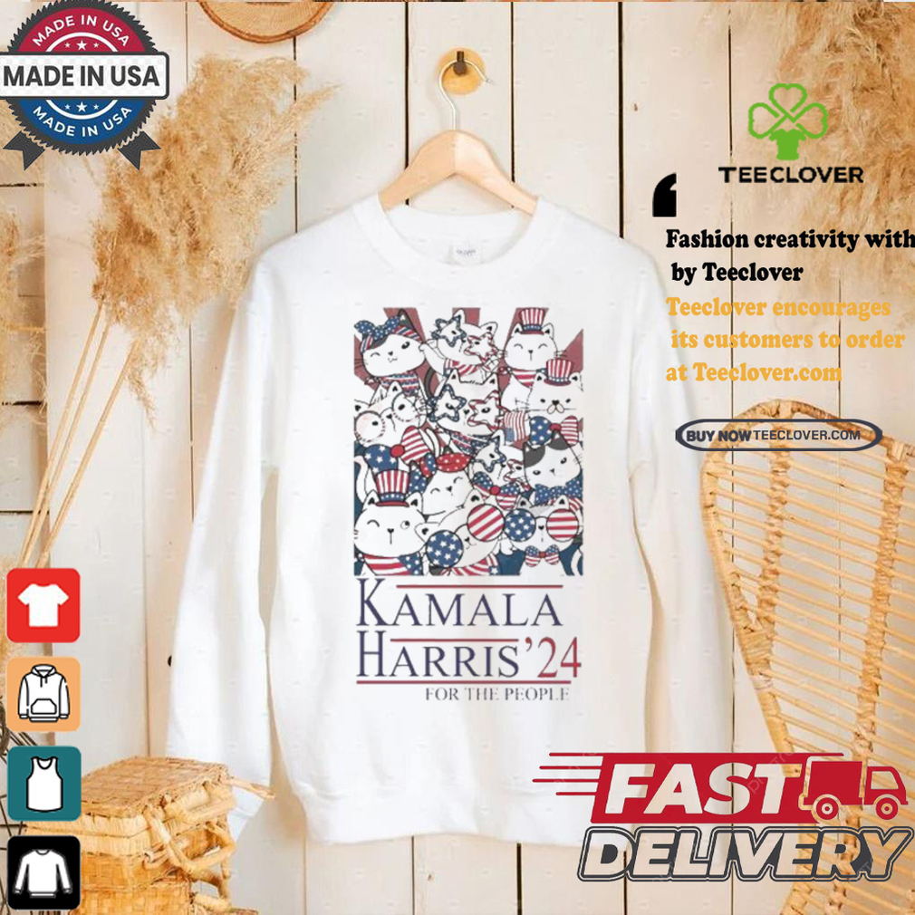 Kamala Harris For The People Childless Cat Lady Uncle Sam Cat Harris For President T shirt Kamala Harris For The People Childless Cat Lady Uncle Sam Cat Harris For President T shirt