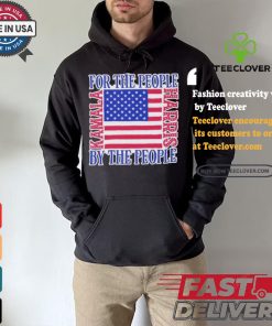 Kamala Harris For Us President For The People By The People I Stand With Kamala Harris Us Flag T shirt