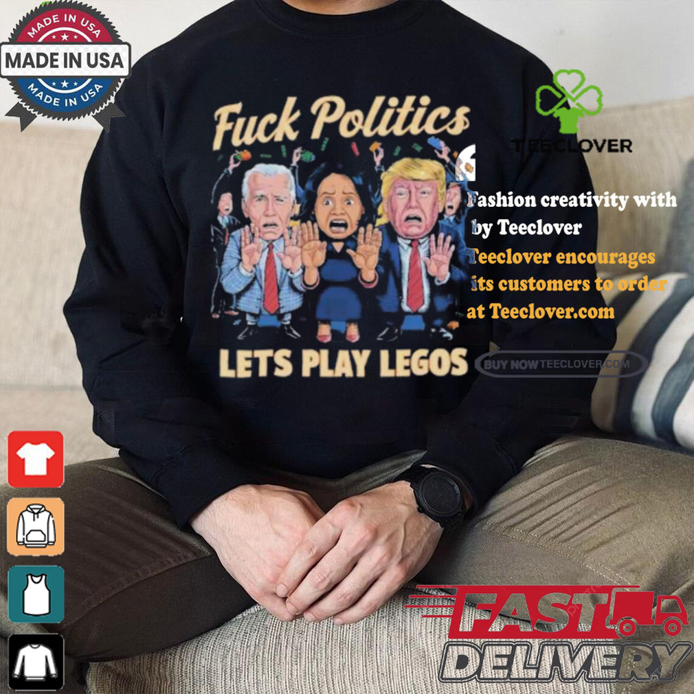Kamala Harris Joe Biden And Donald Trump Fck Politics Lets Play Legos Maga America Politics Polo Athletic T shirt Kamala Harris Joe Biden And Donald Trump Fck Politics Lets Play Legos Maga America Politics Polo Athletic T shirt