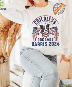 Kamala Harris President 2024 Childless Dog Lady Harris T Shirt