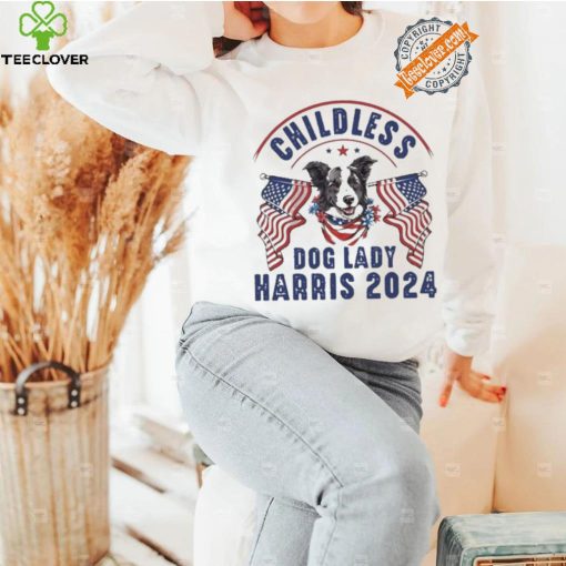 Kamala Harris President 2024 Childless Dog Lady Harris T Shirt