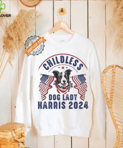 Kamala Harris President 2024 Childless Dog Lady Harris T Shirt