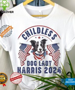 Kamala Harris President 2024 Childless Dog Lady Harris T Shirt