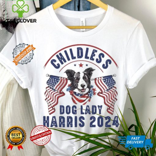 Kamala Harris President 2024 Childless Dog Lady Harris T Shirt