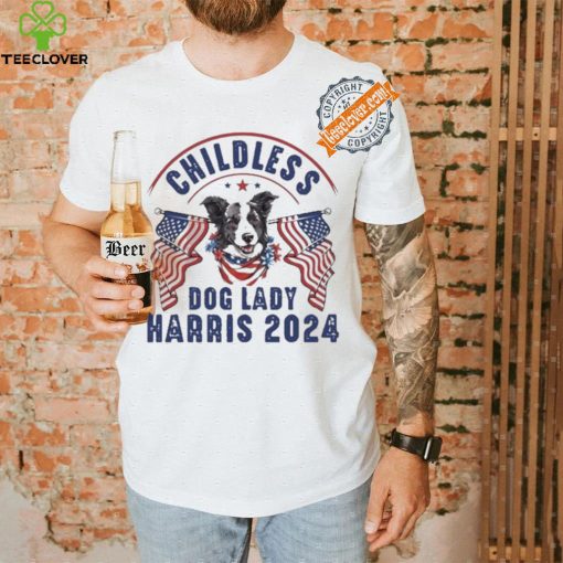 Kamala Harris President 2024 Childless Dog Lady Harris T Shirt