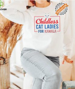 Kamala Harris President 2024 Shirt, Childless Cat Lady Shirt, Kamala Rally Tee, Equal Rights, Election 2024, Unisex Madam President Shirt