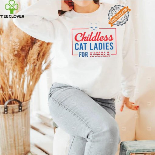 Kamala Harris President 2024 Shirt, Childless Cat Lady Shirt, Kamala Rally Tee, Equal Rights, Election 2024, Unisex Madam President Shirt