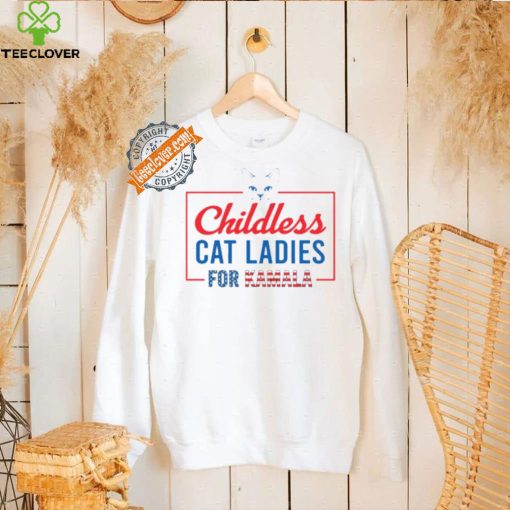 Kamala Harris President 2024 Shirt, Childless Cat Lady Shirt, Kamala Rally Tee, Equal Rights, Election 2024, Unisex Madam President Shirt