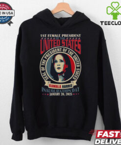 Kamala Harris President Inauguration Day Shirt, US First Female 47th President Shirt