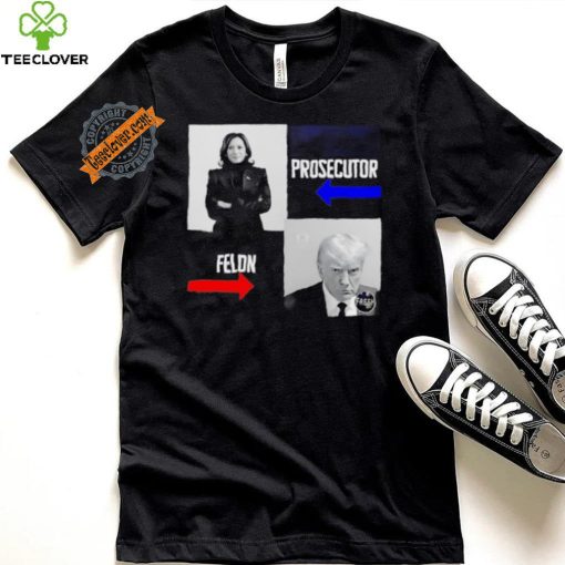 Kamala Harris Prosecutor Felon Donald Trump hoodie, sweater, longsleeve, shirt v-neck, t-shirt