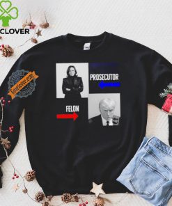 Kamala Harris Prosecutor Felon Donald Trump hoodie, sweater, longsleeve, shirt v-neck, t-shirt