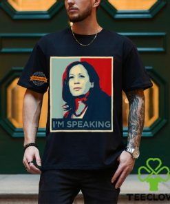 Kamala Harris Shirt I’m Speaking Quote Joe Biden 2024 Unisex T Shirt