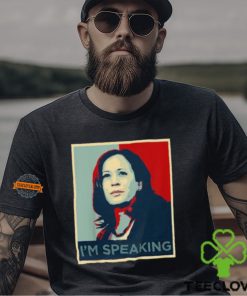 Kamala Harris Shirt I’m Speaking Quote Joe Biden 2024 Unisex T Shirt