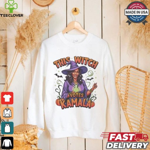 Kamala Harris This Witch Votes Halloween 2024 T hoodie, sweater, longsleeve, shirt v-neck, t-shirt