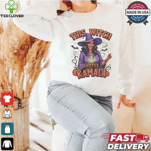 Kamala Harris This Witch Votes Halloween 2024 T hoodie, sweater, longsleeve, shirt v-neck, t-shirt