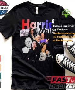 Kamala Harris Tim Walz Retro Bootleg Style Photography Vice President Kamala Harris Fight For Reproductive Freedom T shirt