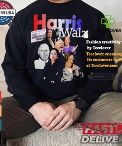 Kamala Harris Tim Walz Retro Bootleg Style Photography Vice President Kamala Harris Fight For Reproductive Freedom T shirt