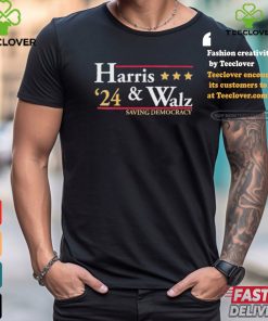 Kamala Harris Tim Walz Saving Democracy Shirt