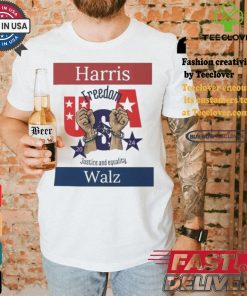 Kamala Harris Usa Freedom 2024 Justice And Equality T shirt