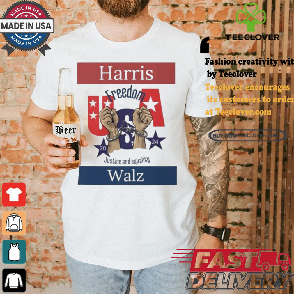 Kamala Harris Usa Freedom 2024 Justice And Equality T shirt Kamala Harris Usa Freedom 2024 Justice And Equality T shirt