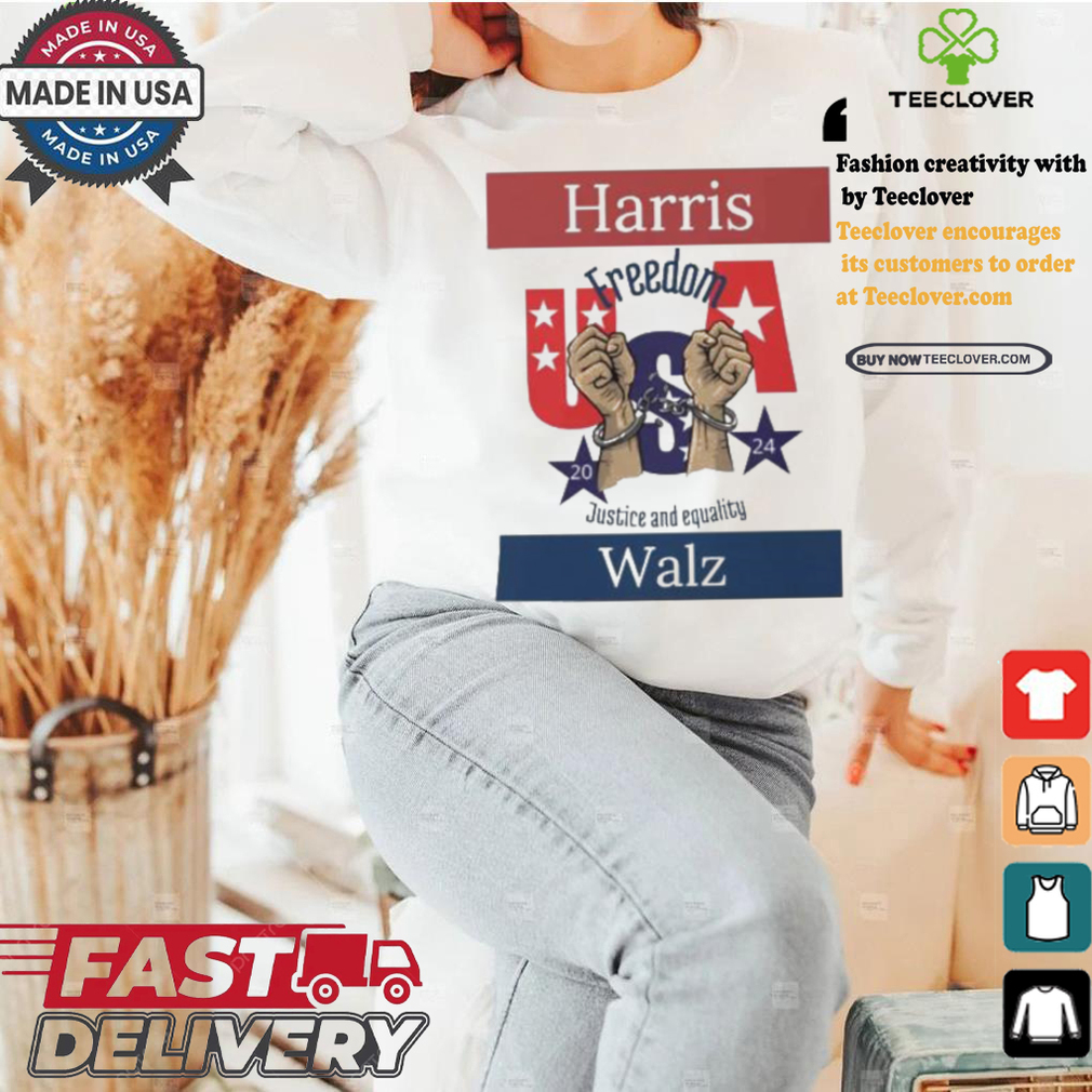 Kamala Harris Usa Freedom 2024 Justice And Equality T shirt Kamala Harris Usa Freedom 2024 Justice And Equality T shirt