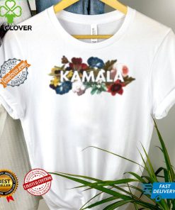 Kamala Harris Vintage Floral Feminine First Female President Shirt