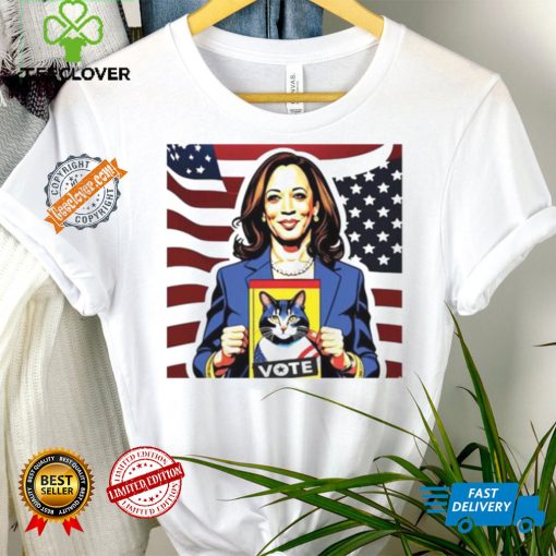 Kamala Harris Vote Childless Cat Ladies Shirt