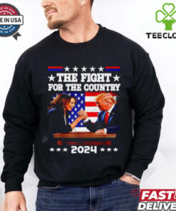 Kamala Harris Vs Trump The Fight For The Country on Travel shirt 1 Kamala Harris Vs Trump The Fight For The Country on Travel shirt