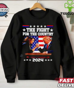 Kamala Harris Vs Trump The Fight For The Country on Travel shirt 3 Kamala Harris Vs Trump The Fight For The Country on Travel shirt
