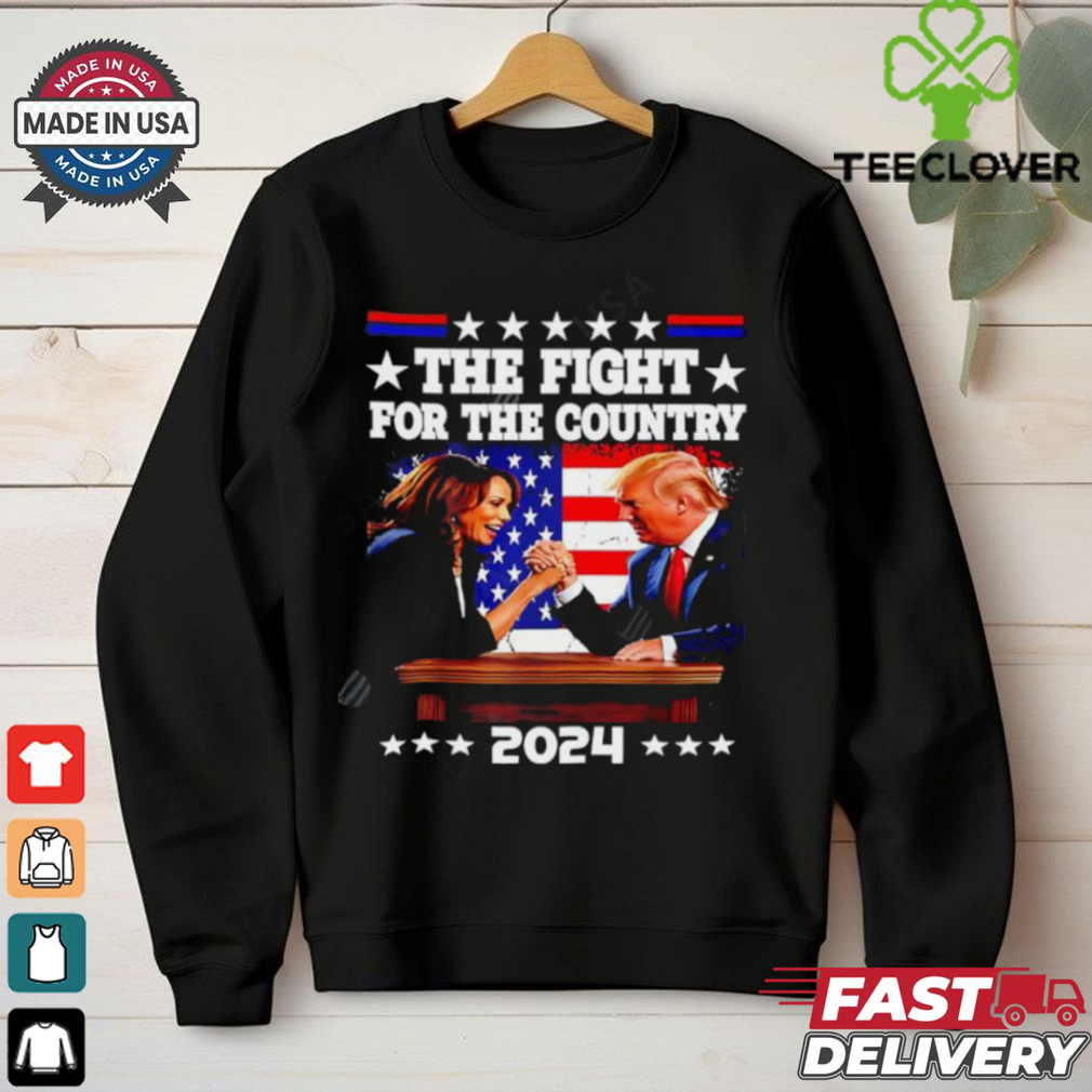 Kamala Harris Vs Trump The Fight For The Country on Travel shirt Kamala Harris Vs Trump The Fight For The Country on Travel shirt