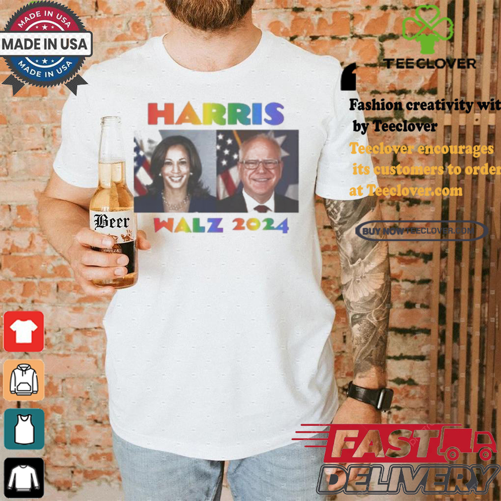 Kamala Harris Walz 2024 Rainbow Gaay Pride America President T shirt Kamala Harris Walz 2024 Rainbow Gaay Pride America President T shirt