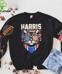 Kamala Harris for President 2024 Funny Cat Graphic shirt