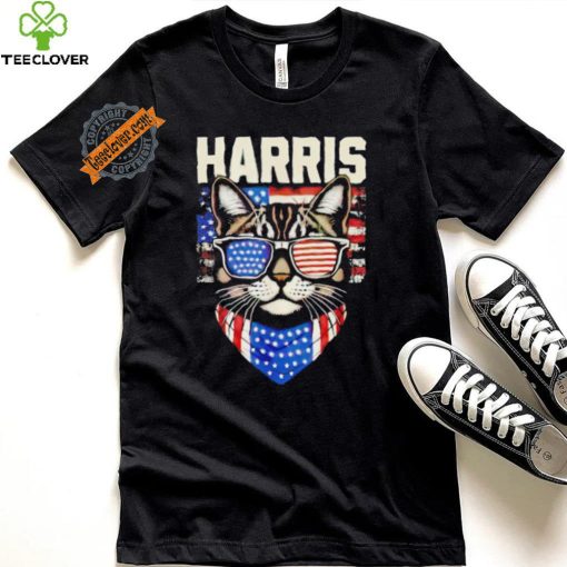 Kamala Harris for President 2024 Funny Cat Graphic shirt